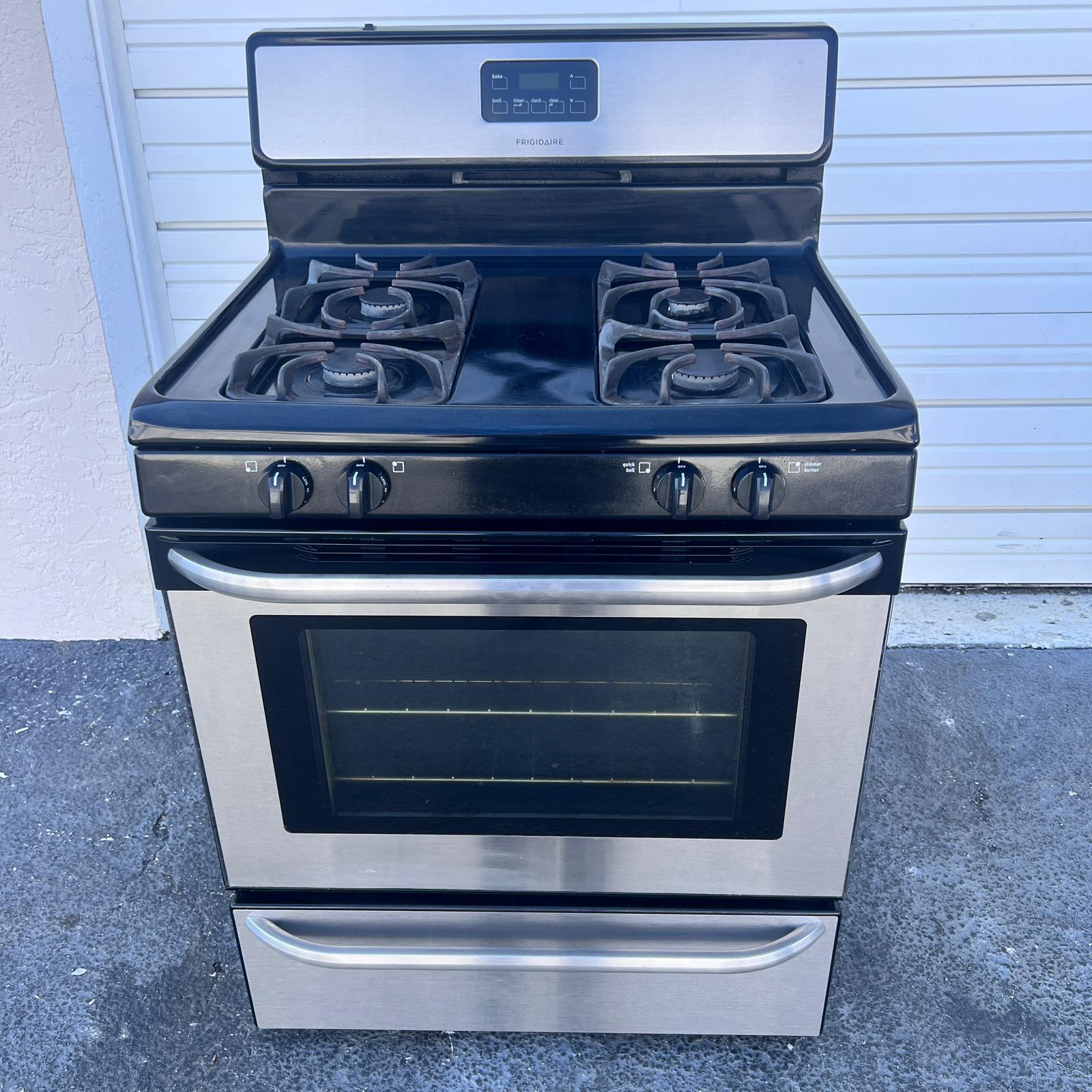 Frigidaire Stainless Steel Gas Stove Frigidaire Stainless Steel Gas Stove